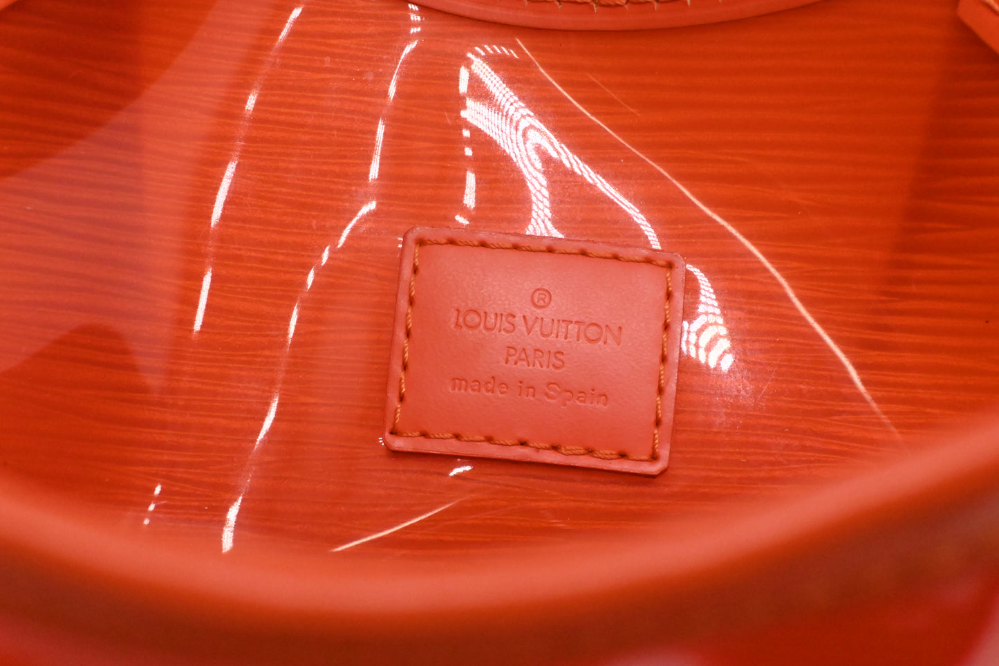 Louis Vuitton Mini Plage Lagoon Bay in Orange Epi Vinyl
