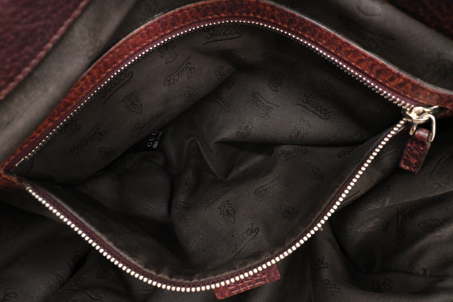 Gucci Bamboo Tote in Brown GG Canvas