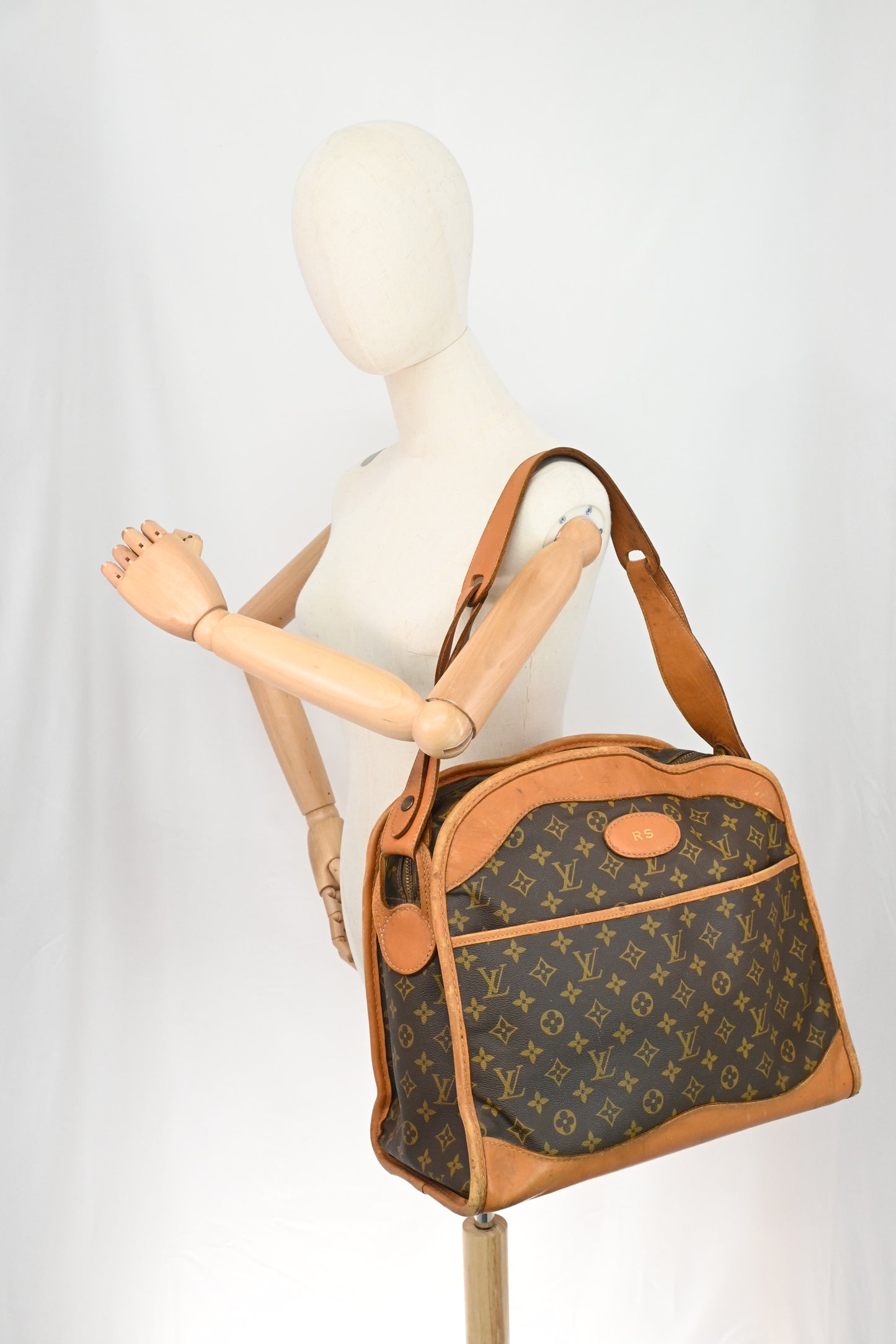 Louis Vuitton Travel Bag French Company in Monogram Canvas