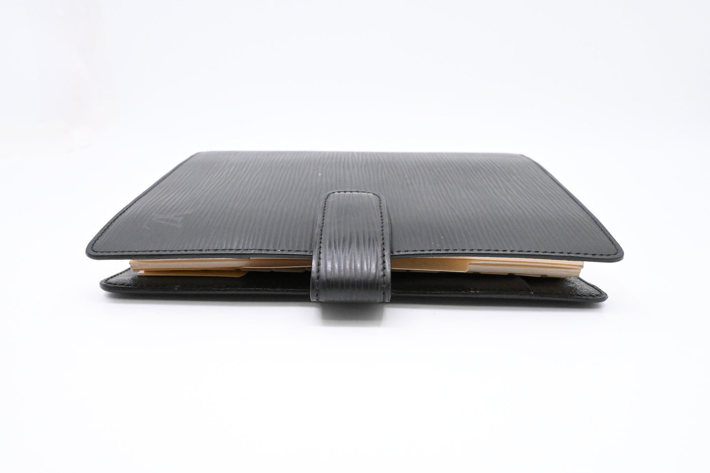 Louis Vuitton Agenda MM in Black Epi Leather