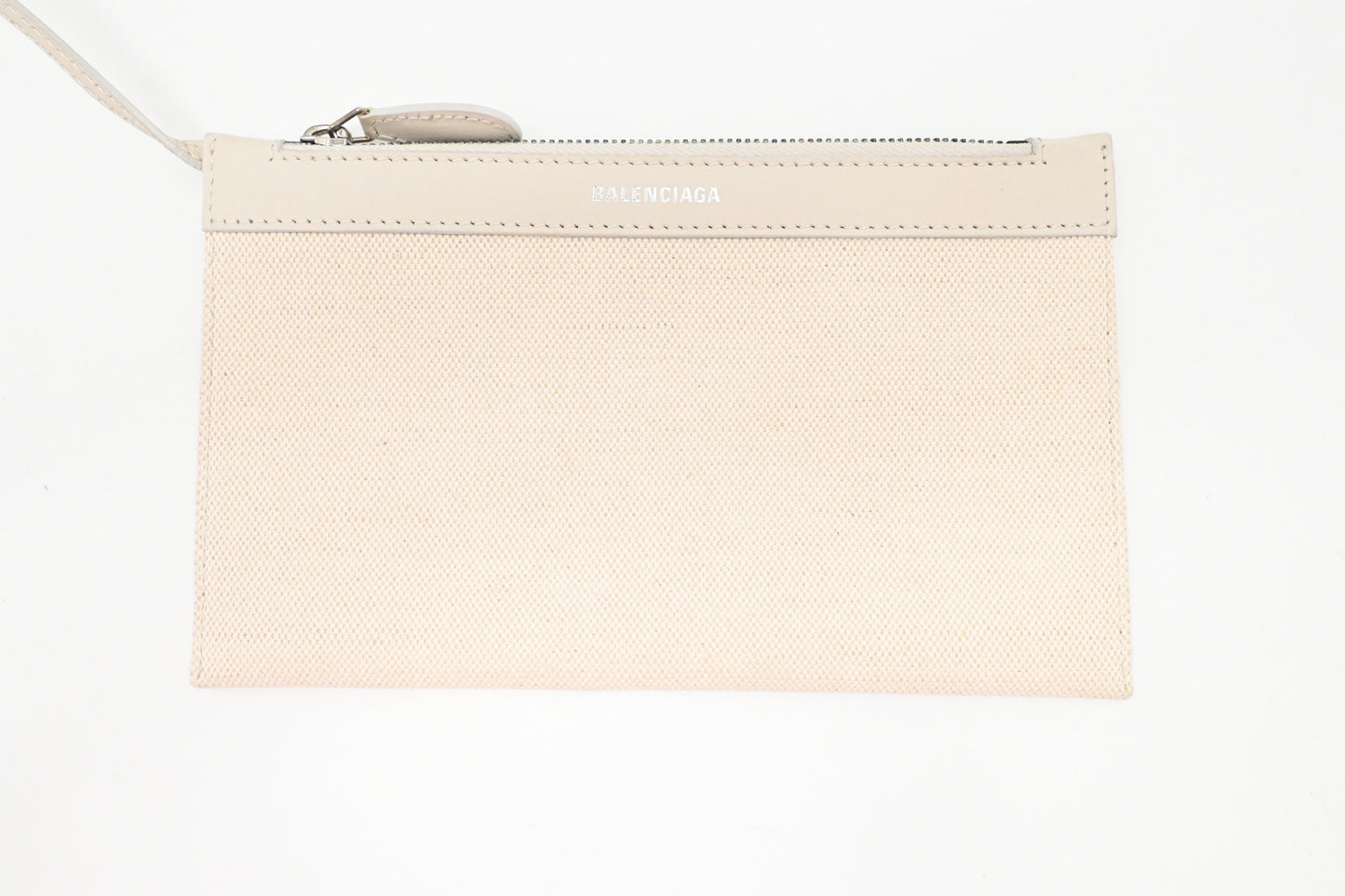 Balenciaga Cabas Small in Ivory White Canvas
