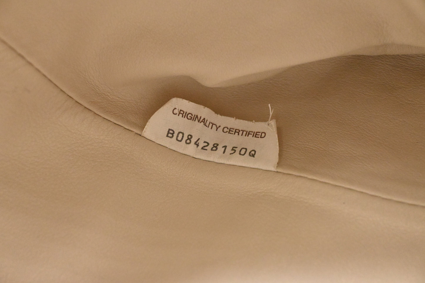 Bottega Veneta Pouch in Cream Leather