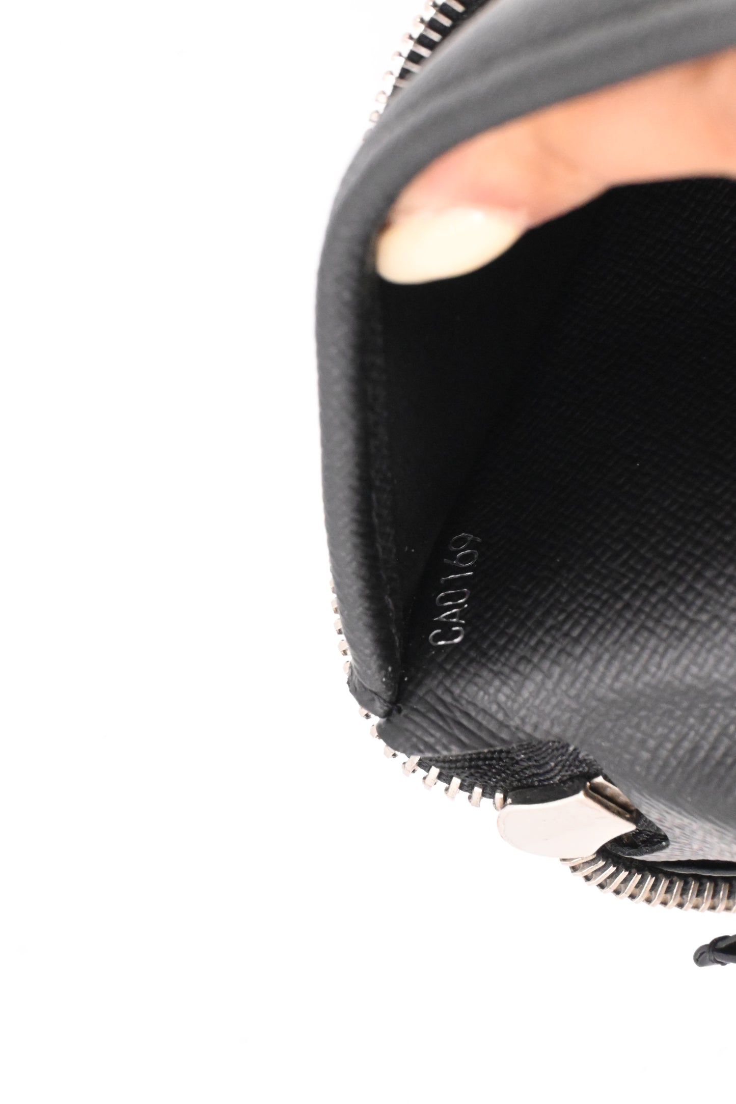 Louis Vuitton Vertical Zippy Wallet in Black Epi Leather