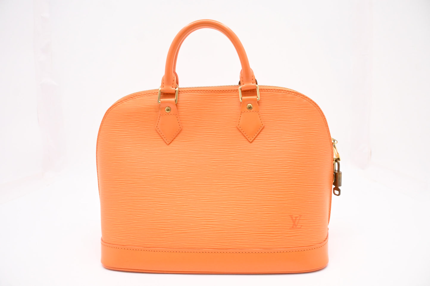 Louis Vuitton Alma in Orange Epi Leather