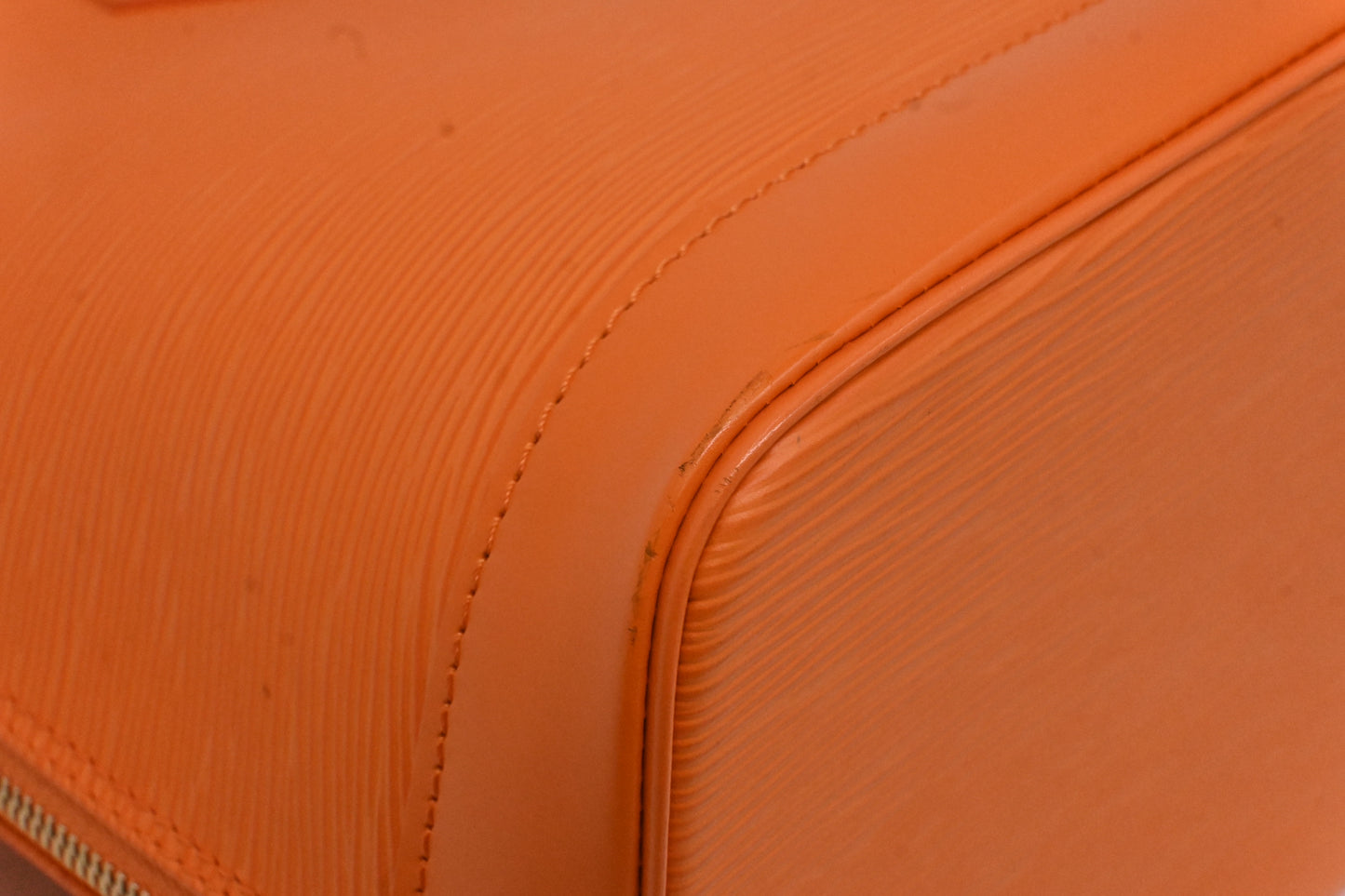 Louis Vuitton Alma in Orange Epi Leather