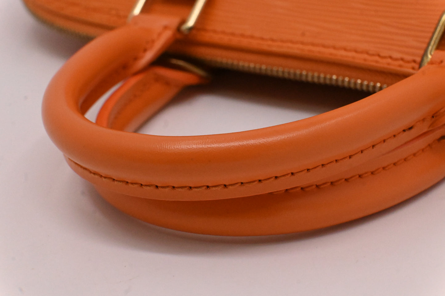 Louis Vuitton Alma in Orange Epi Leather