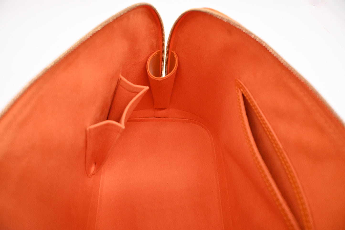 Louis Vuitton Alma in Orange Epi Leather
