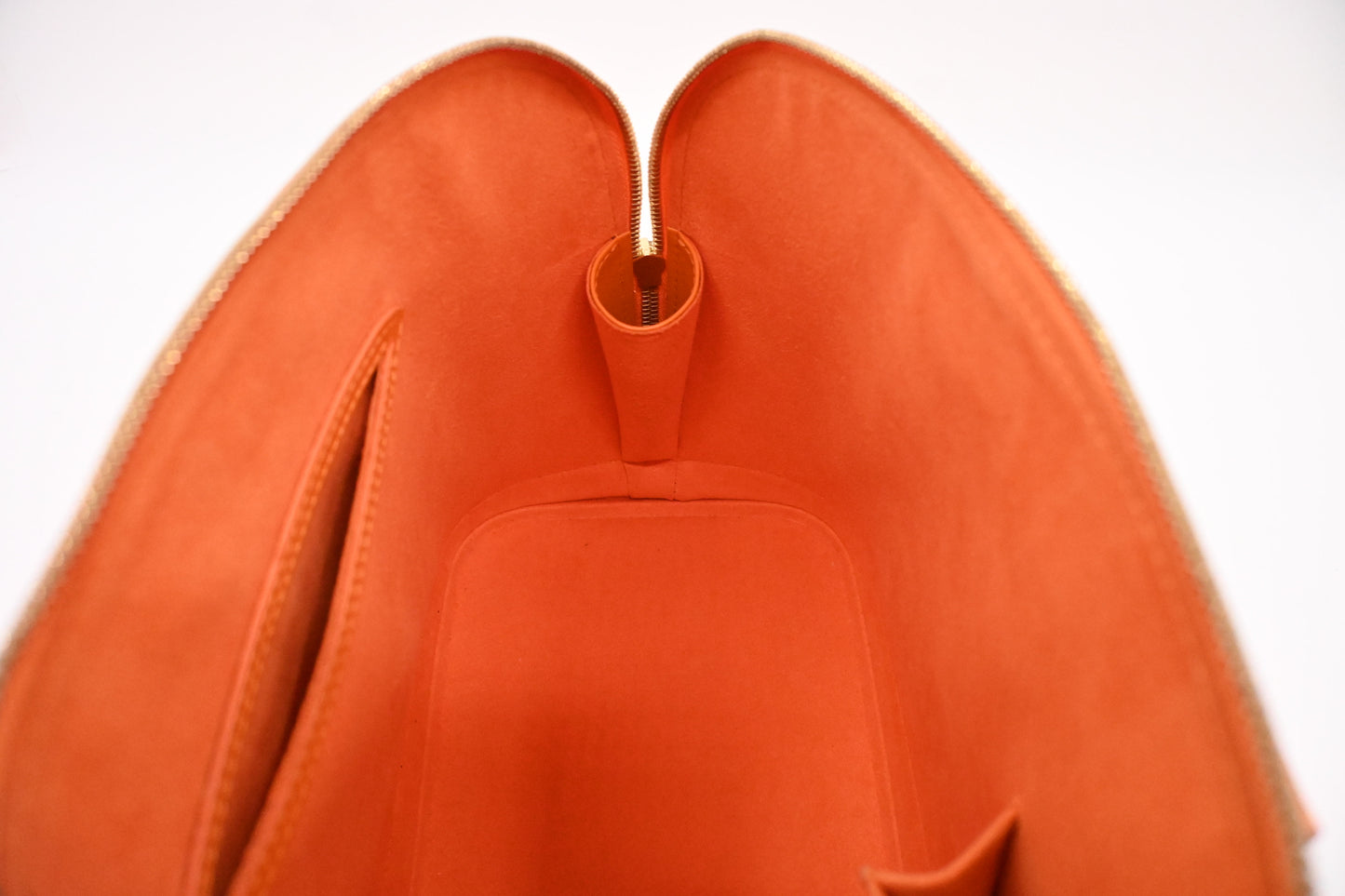 Louis Vuitton Alma in Orange Epi Leather