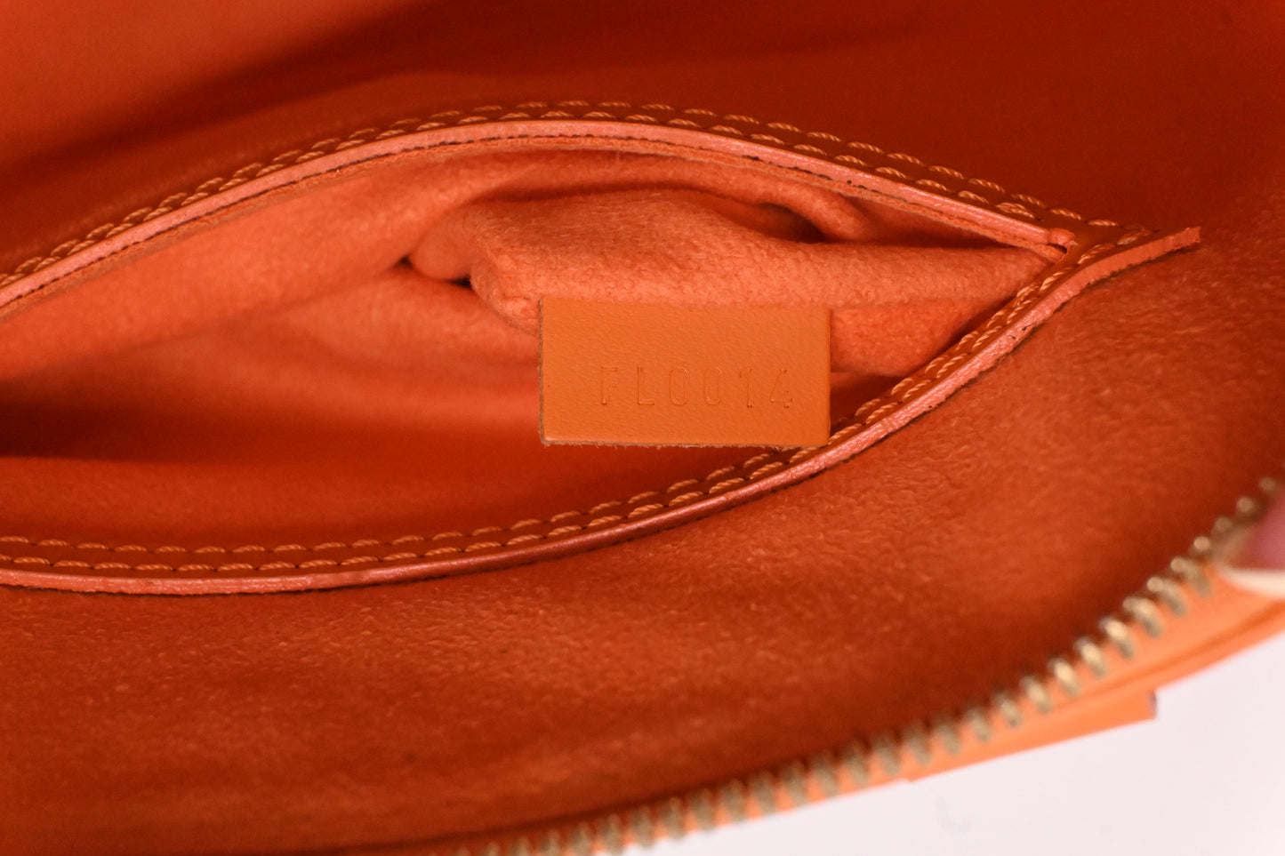 Louis Vuitton Alma in Orange Epi Leather