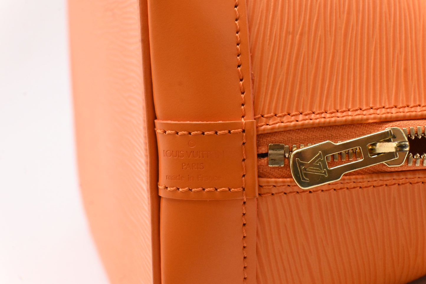 Louis Vuitton Alma in Orange Epi Leather