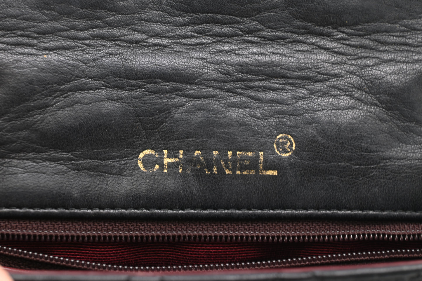 Chanel Mini Square in Black Matelassé Leather