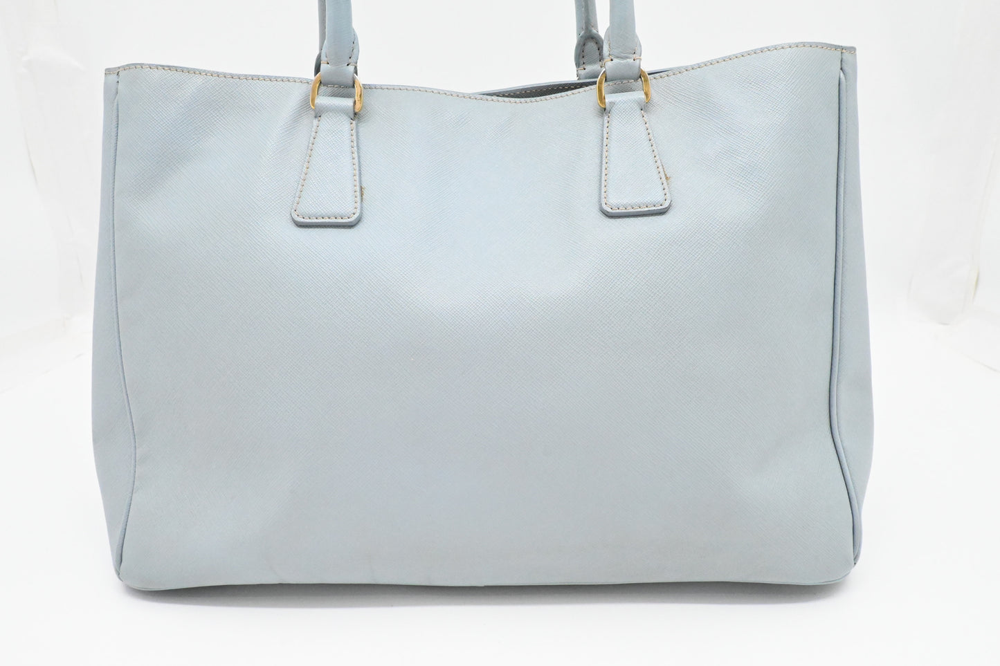 Prada Large Galleria in Light Blue Saffiano Leather