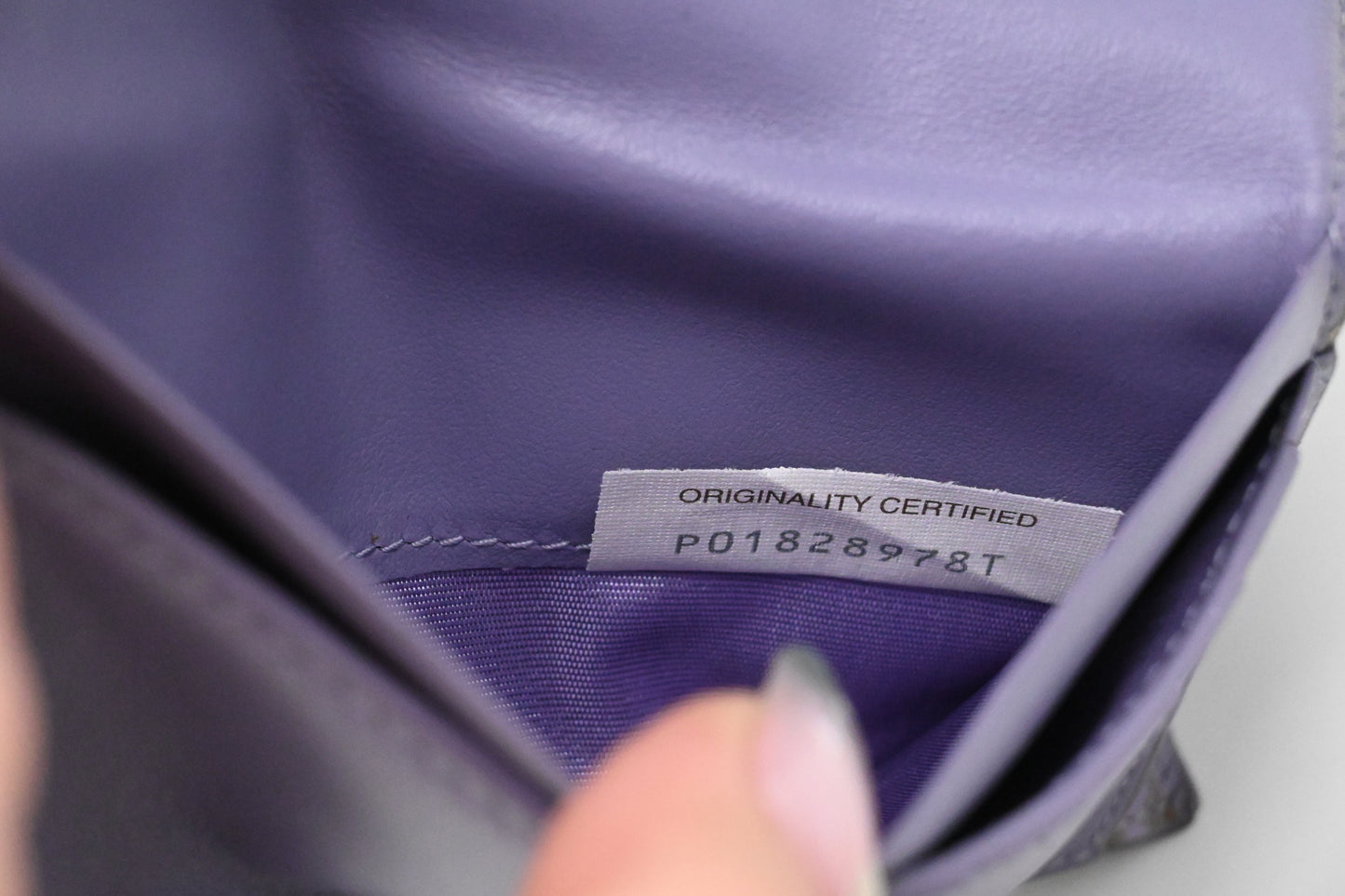 Bottega Veneta Wallet in Purple Intrecciato Leather