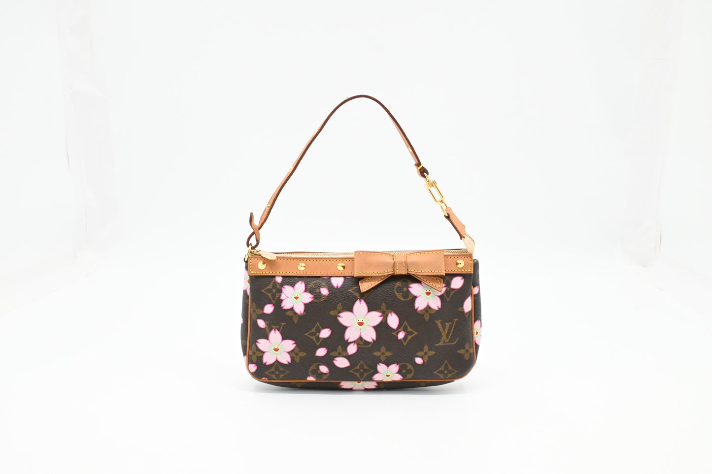 Louis Vuitton Pochette Accessoires in Cherry Blossom Monogram Canvas