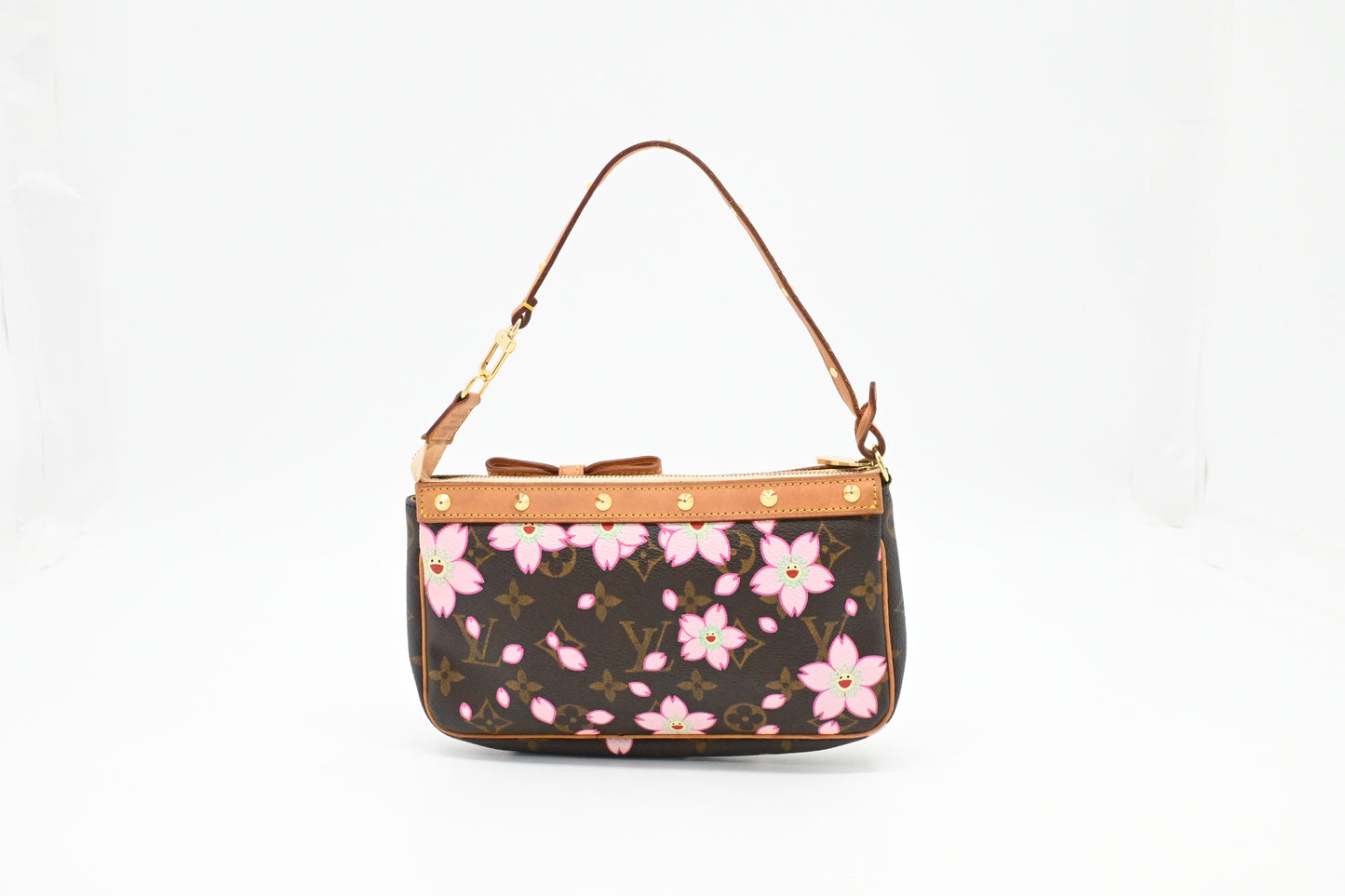 Louis Vuitton Pochette Accessoires in Cherry Blossom Monogram Canvas