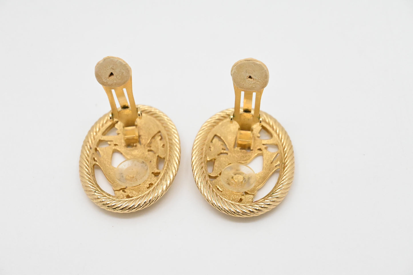Dior Clip-On Bird Earrings