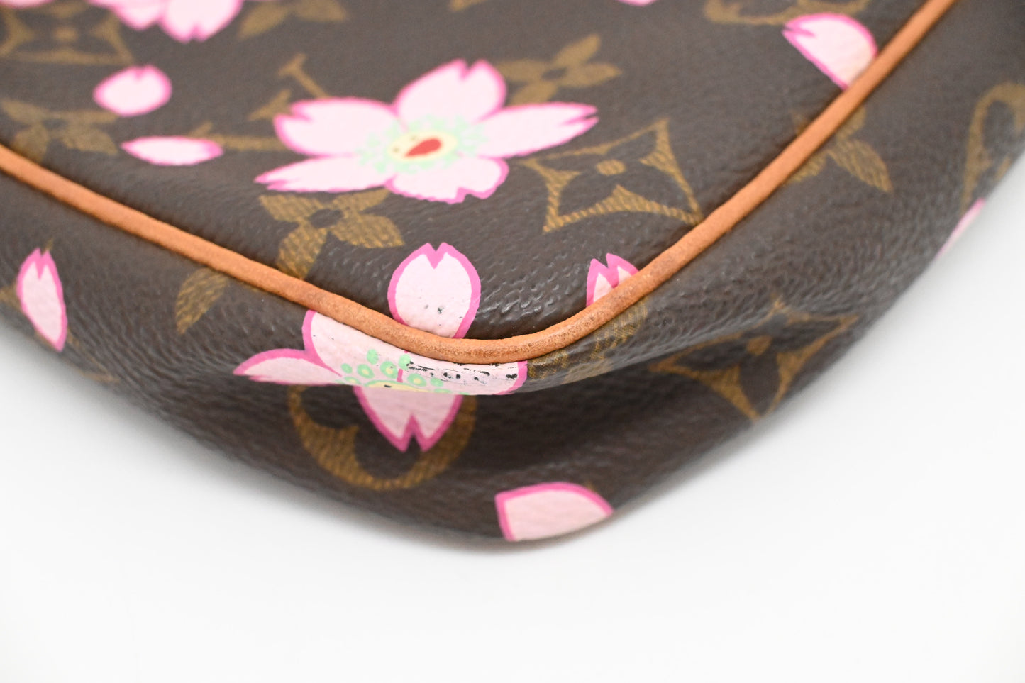 Louis Vuitton Pochette Accessoires in Cherry Blossom Monogram Canvas