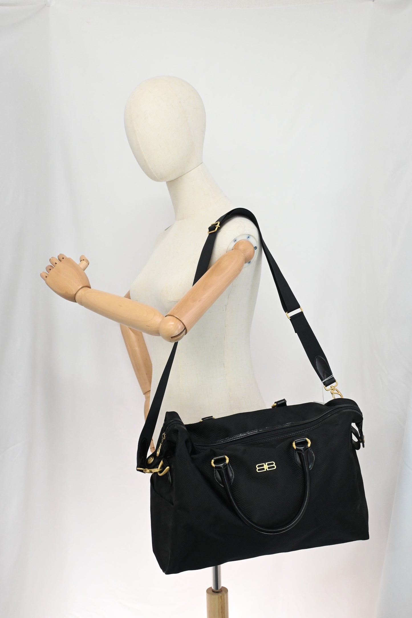 Balenciaga Travel Bag in Black Canvas
