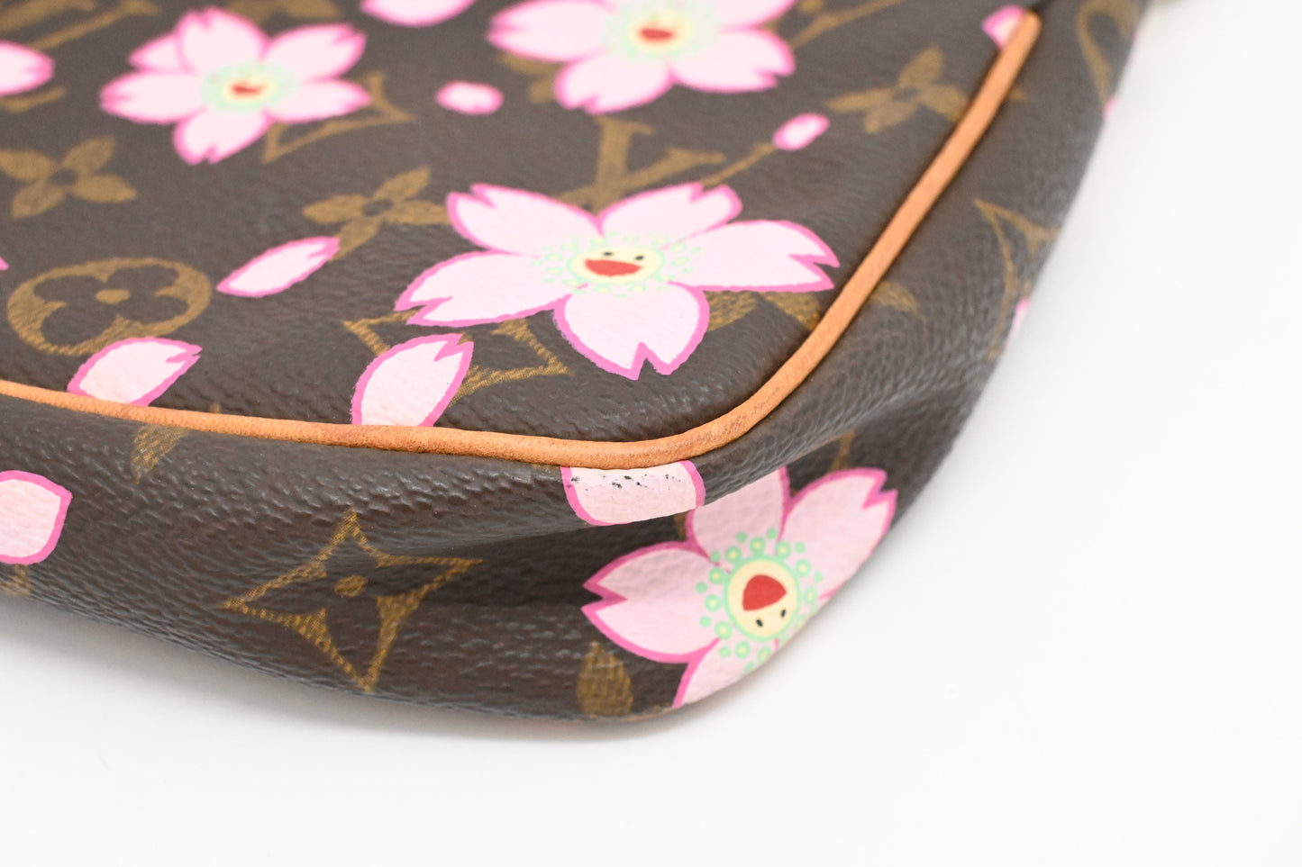 Louis Vuitton Pochette Accessoires in Cherry Blossom Monogram Canvas
