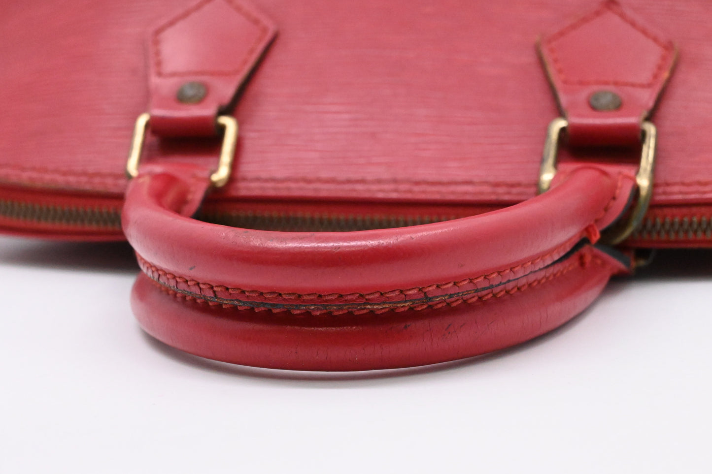 Louis Vuitton Alma in Red Epi Leather