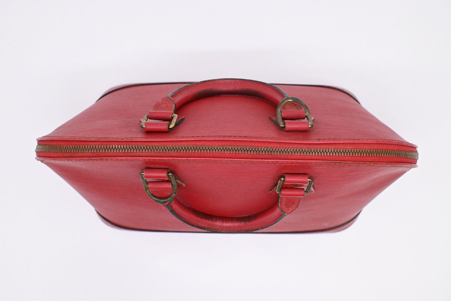 Louis Vuitton Alma in Red Epi Leather