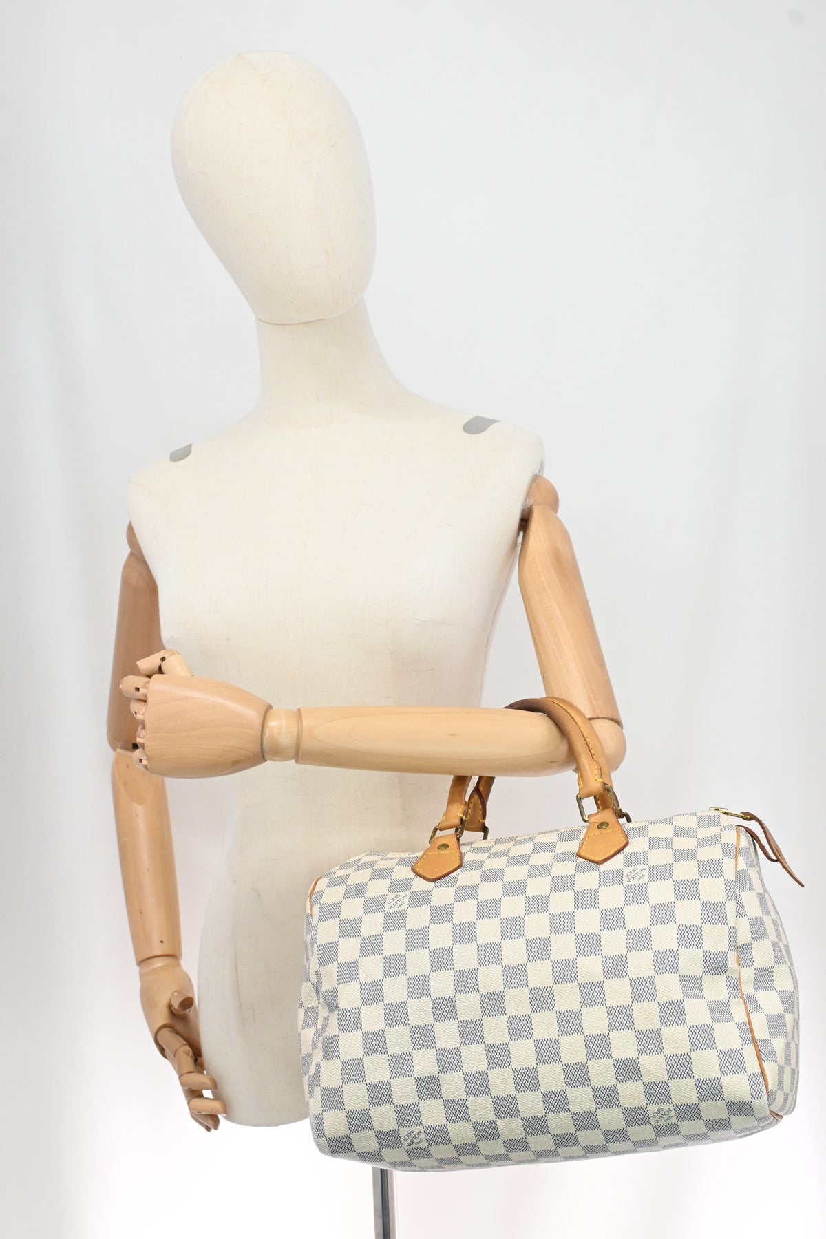 Louis Vuitton Speedy 30 in Damier Azure Canvas
