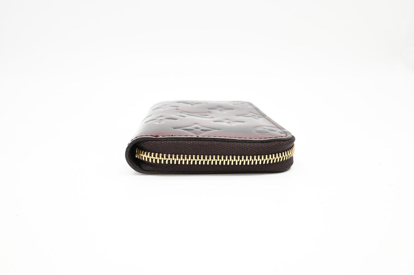 Louis Vuitton Compact Wallet in Striped Vernis Leather