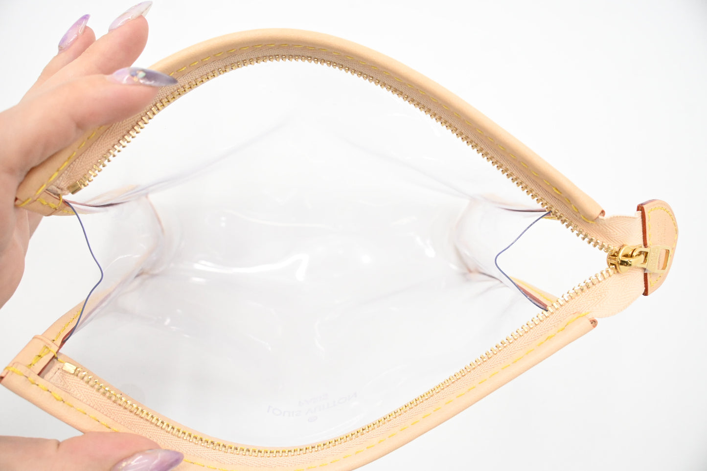 Louis Vuitton Poche Toilette in Clear Vinyl