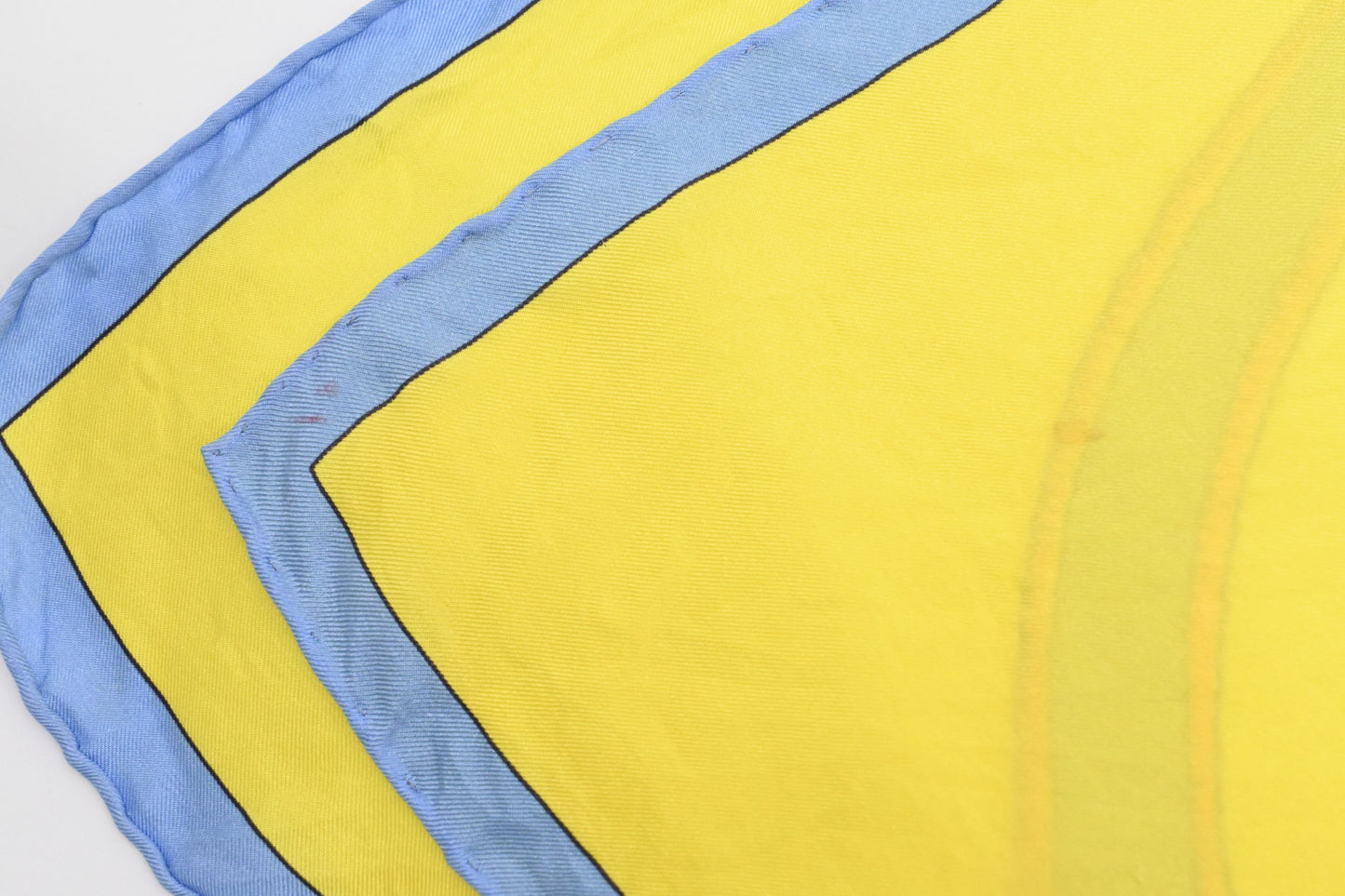 Hermes 'L'Instruction du Roy' Carre 140 in Yellow Silk