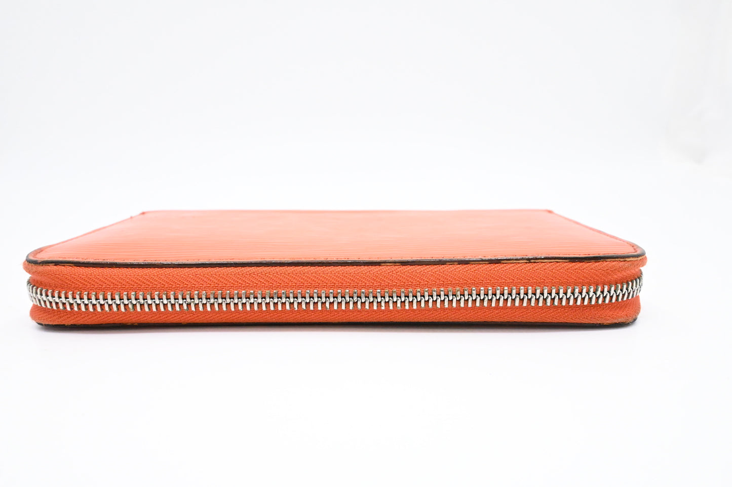 Louis Vuitton Zippy Long Wallet in Orange Epi Leather