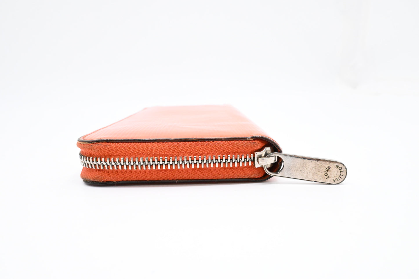 Louis Vuitton Zippy Long Wallet in Orange Epi Leather