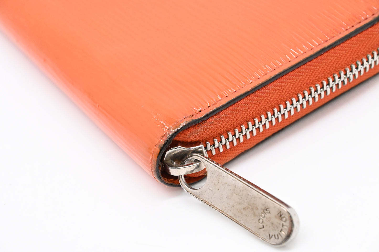 Louis Vuitton Zippy Long Wallet in Orange Epi Leather
