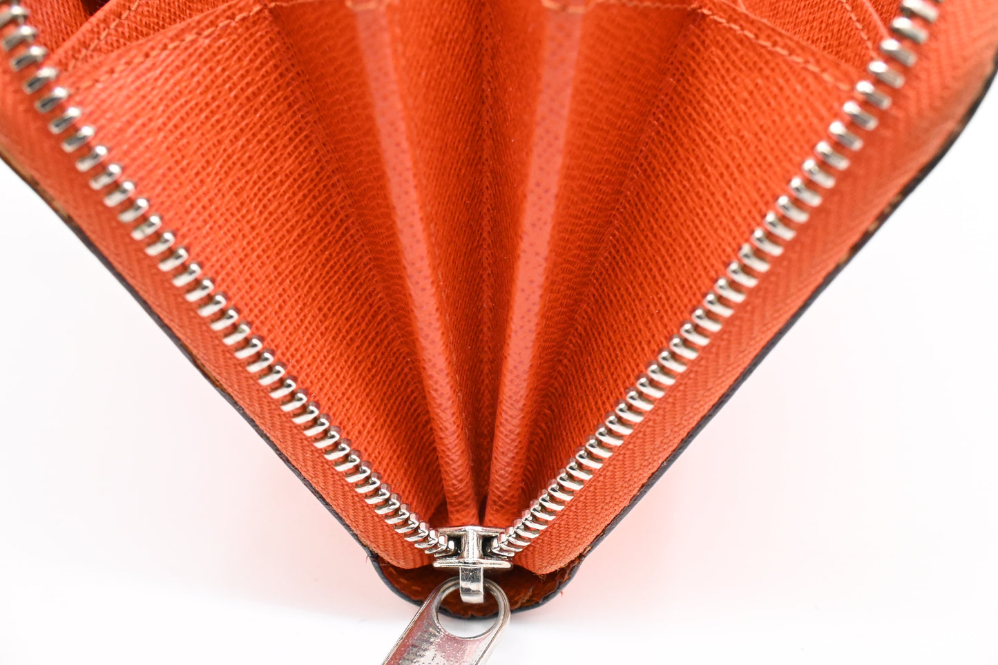 Louis Vuitton Zippy Long Wallet in Orange Epi Leather