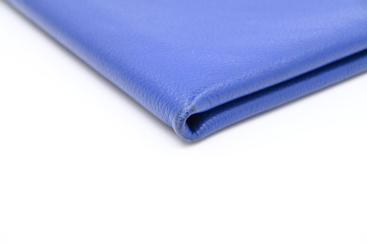 Hermes Atout Pouch in Blue Leather