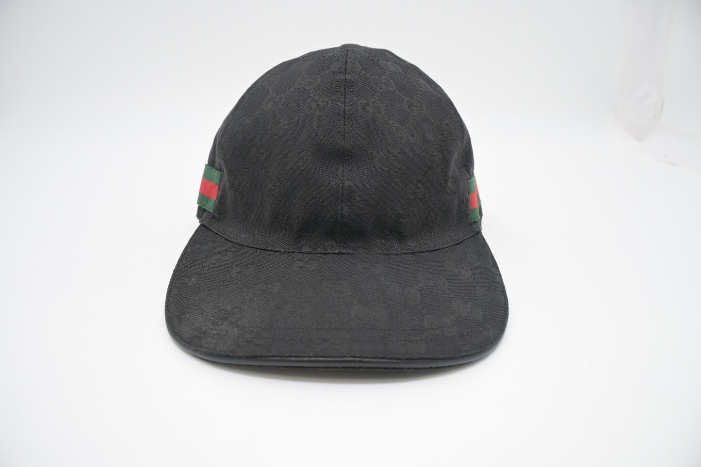 Gucci Cap in Black GG Canvas