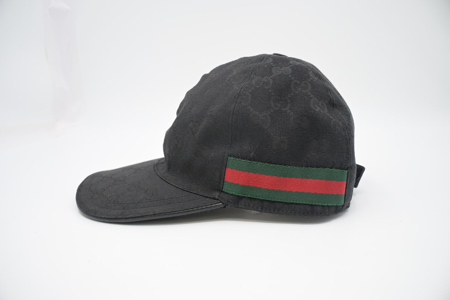 Gucci Cap in Black GG Canvas