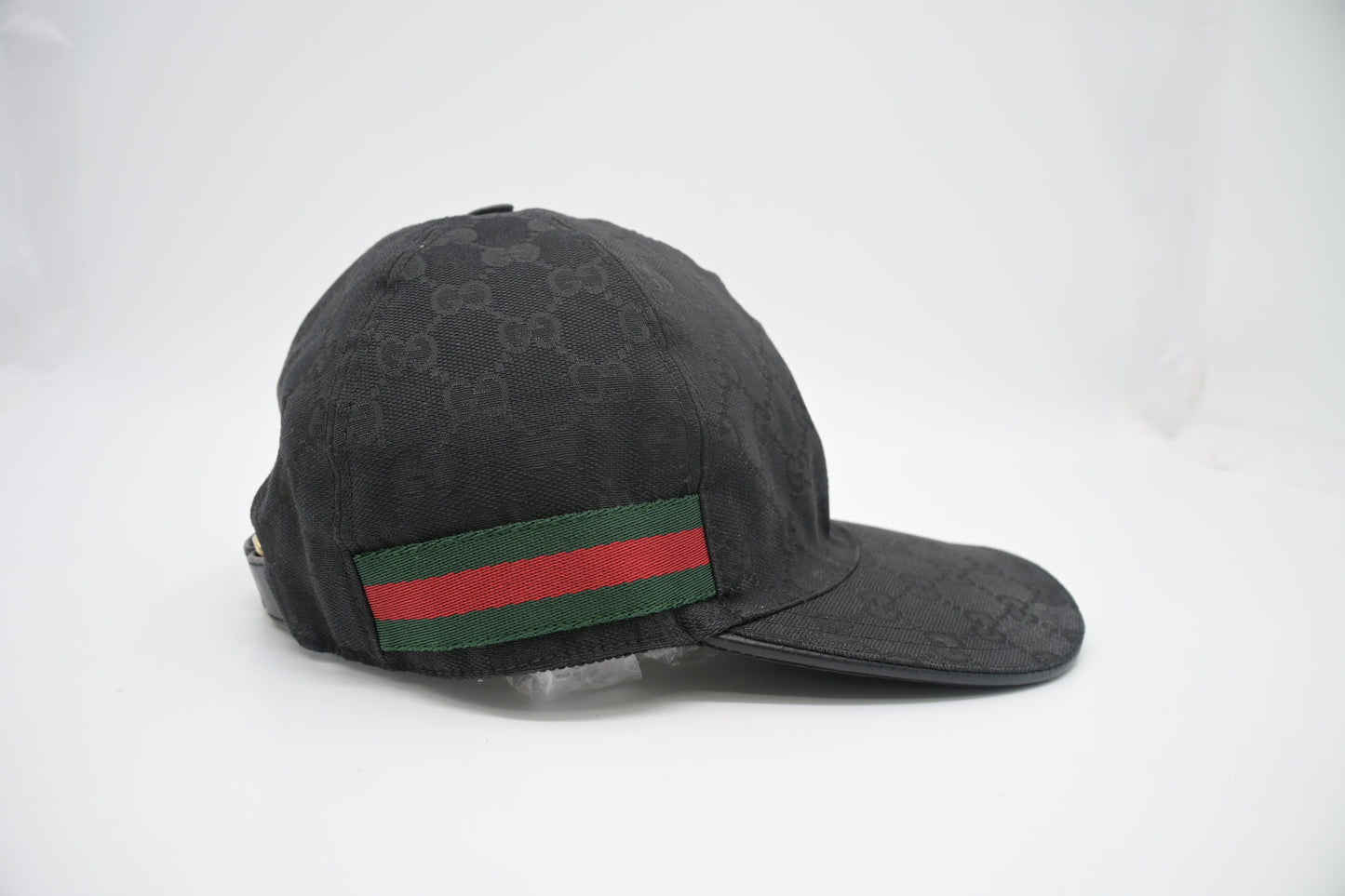 Gucci Cap in Black GG Canvas