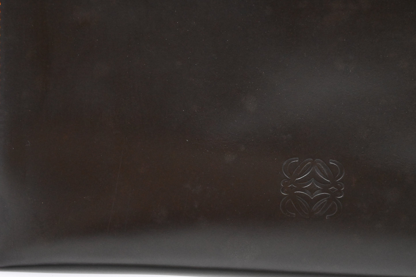Loewe Leo Tote in Brown Leather