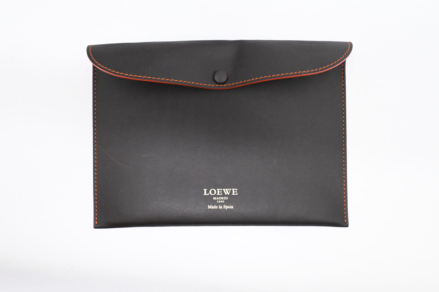 Loewe Leo Tote in Brown Leather