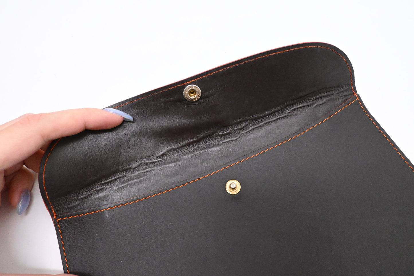 Loewe Leo Tote in Brown Leather