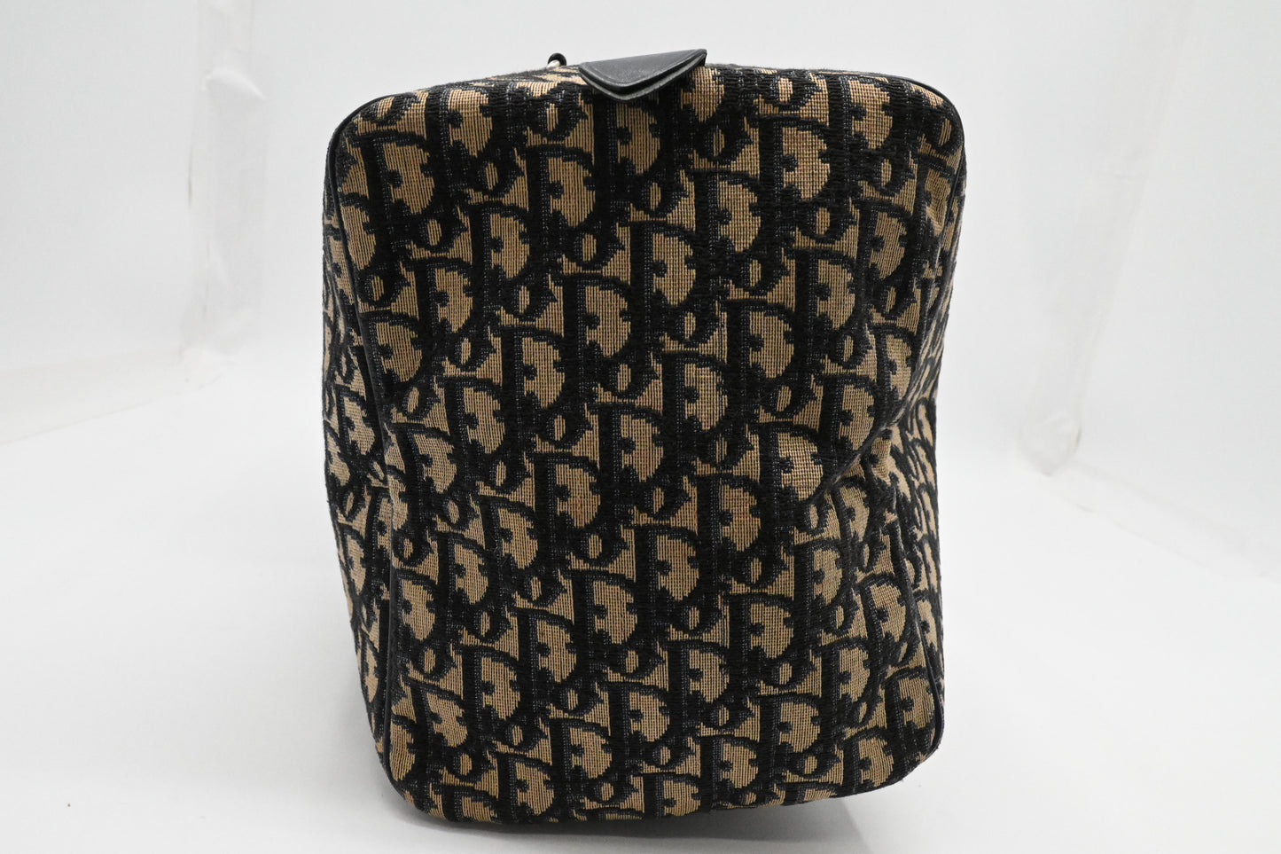 Dior Boston Bag in Navy Blue Oblique Canvas