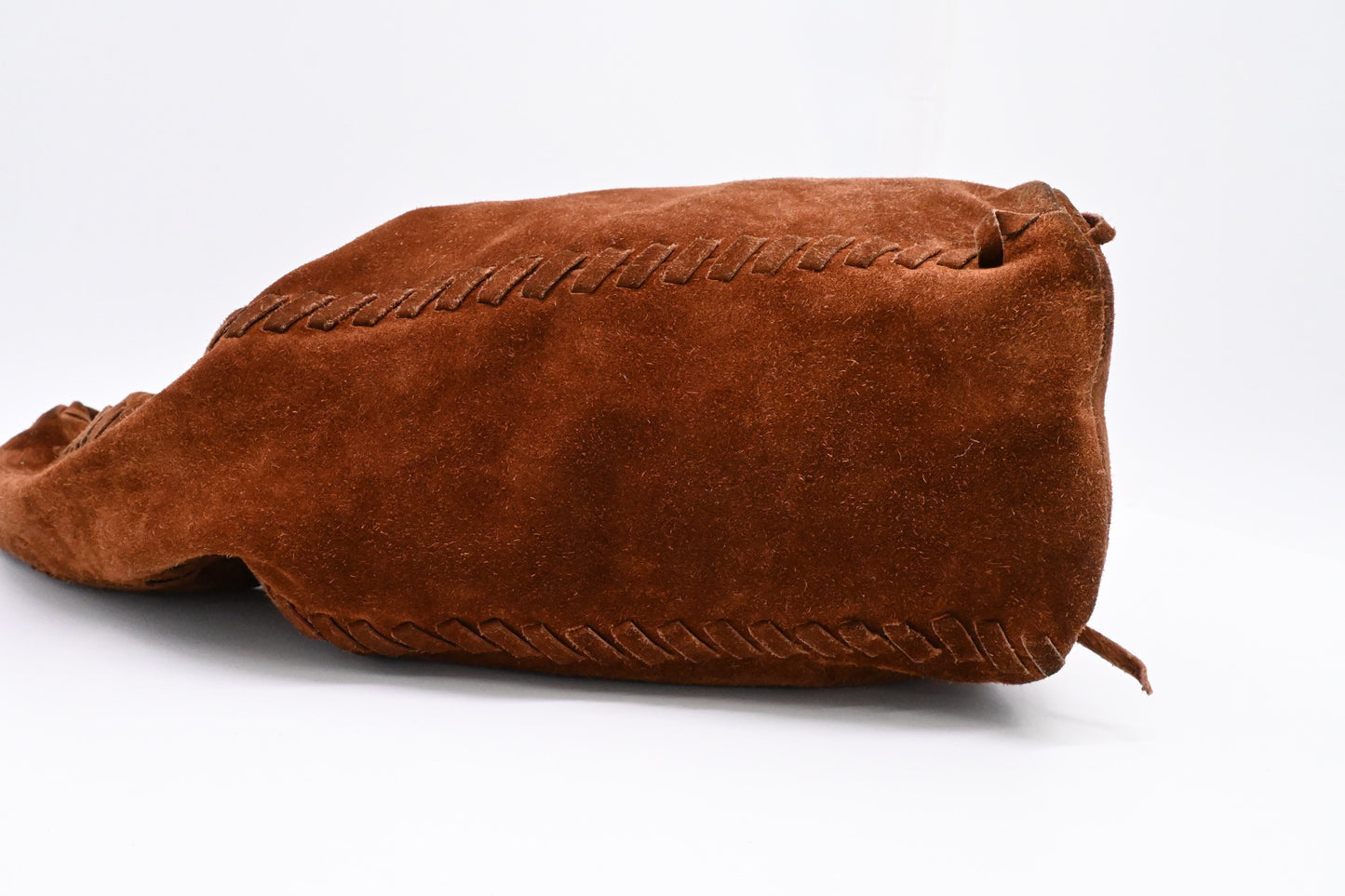 Prada Hobo Bag in Brown Suede