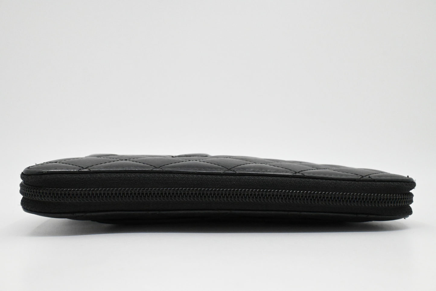 Chanel Cambon Organizer in Black Leather