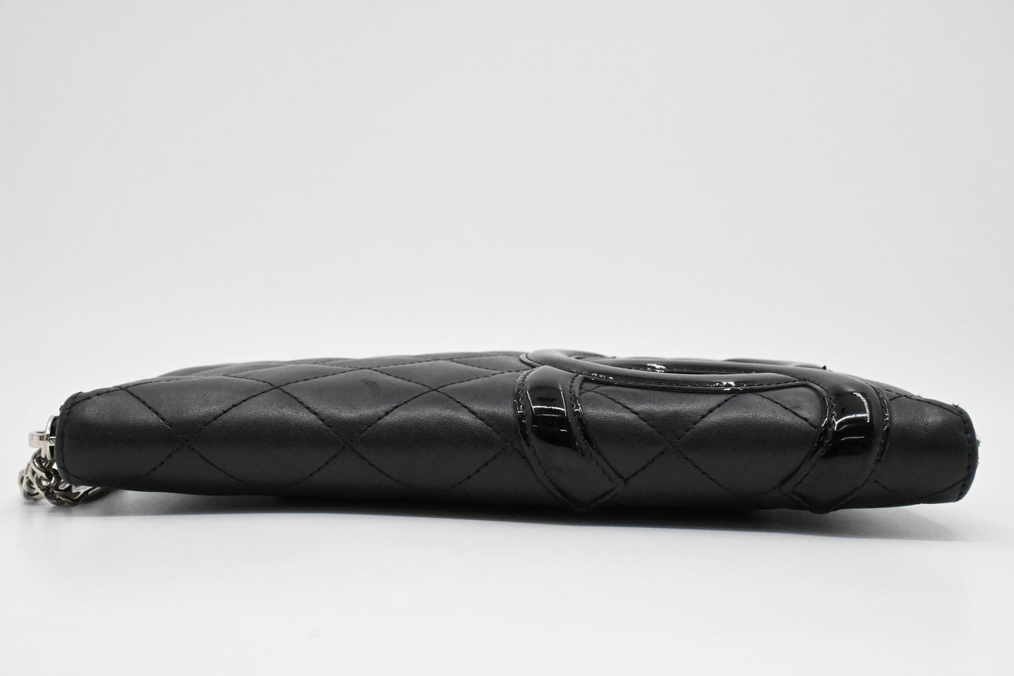 Chanel Cambon Organizer in Black Leather