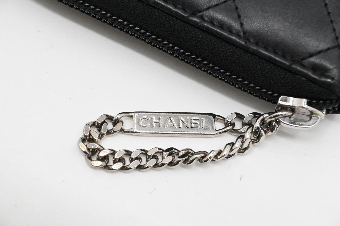 Chanel Cambon Organizer in Black Leather