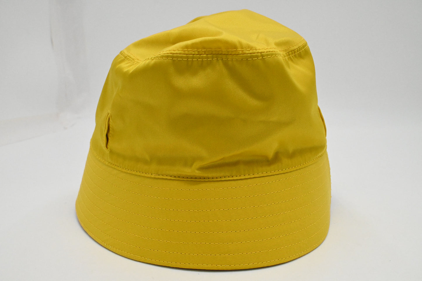 Prada Bucket Hat in Yellow Re-Nylon