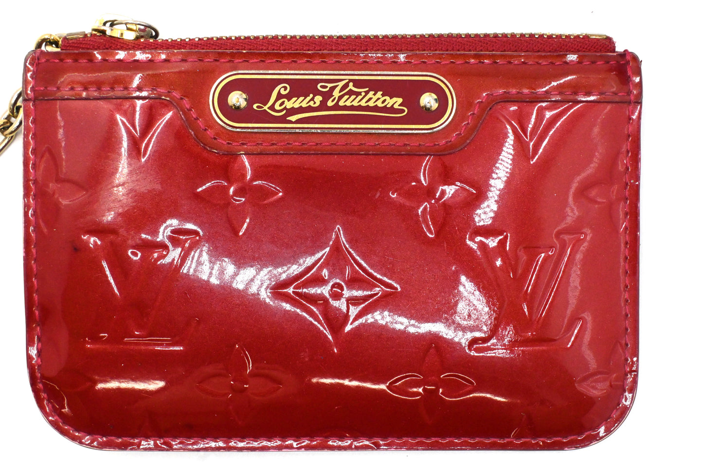 Louis Vuitton Cles NM in Indian Rose Vernis Leather