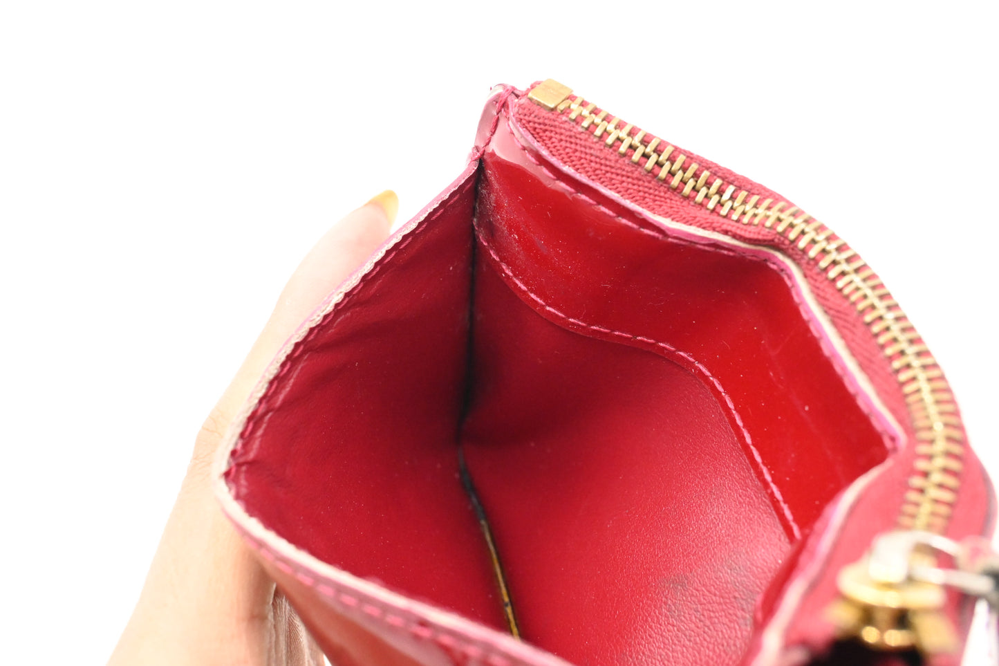 Louis Vuitton Cles NM in Indian Rose Vernis Leather