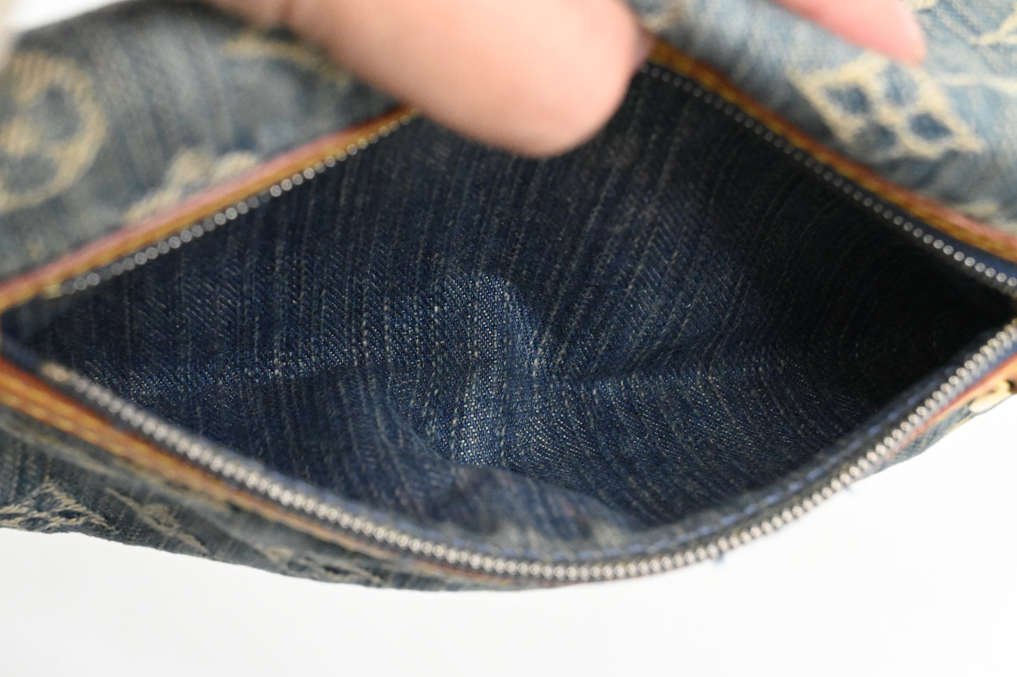 Louis Vuitton Pochette in Monogram Denim