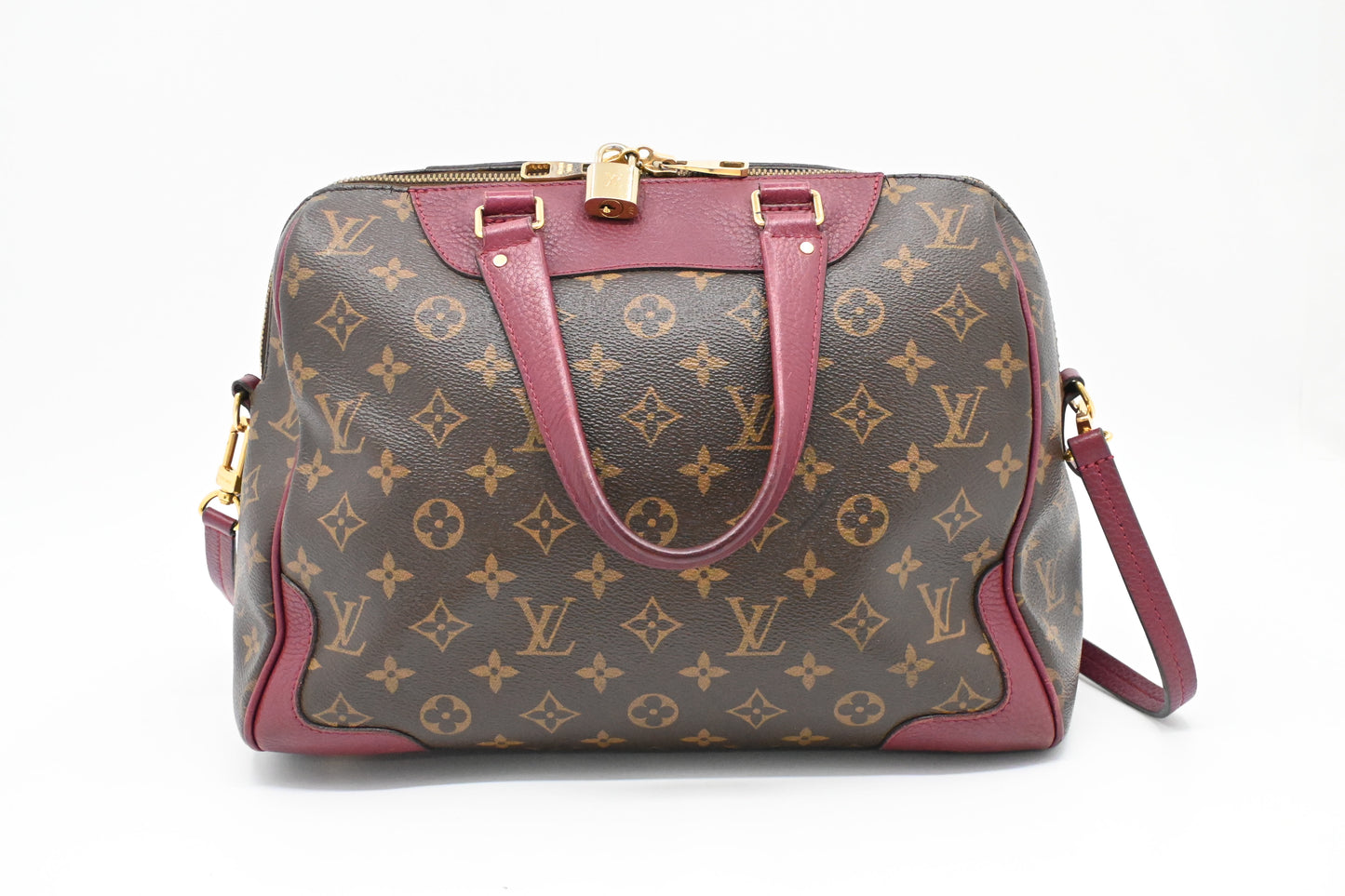 Louis Vuitton Retiro NM in Monogram Canvas and Aurore Leather